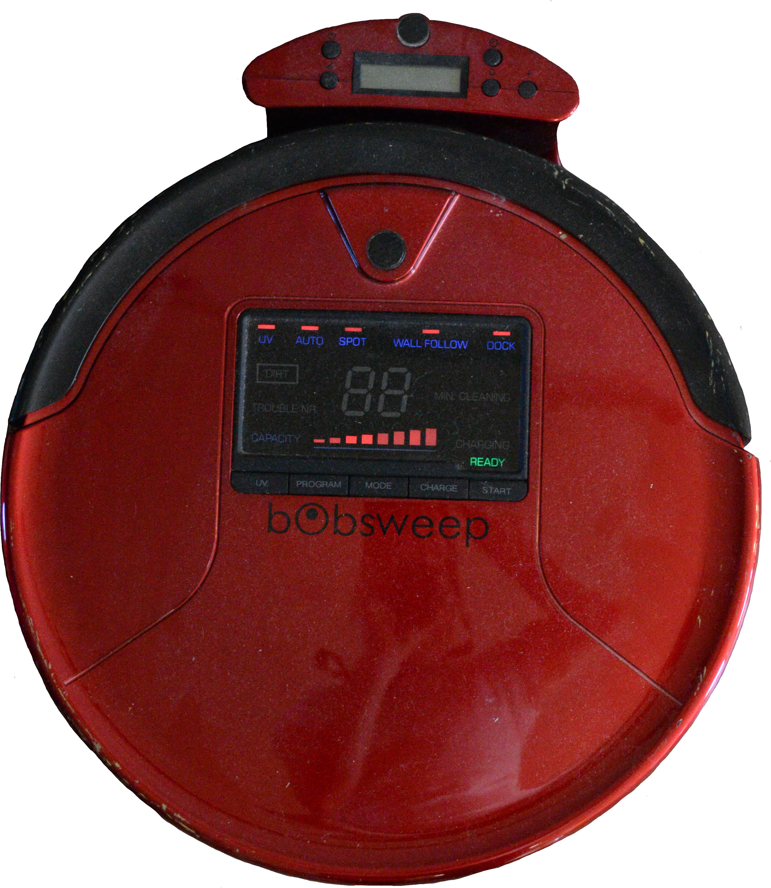 A robotic vacuum ready for a second life